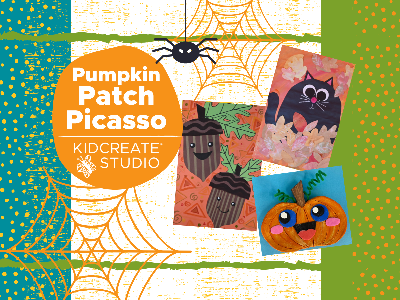 Kidcreate Studio - Newport News. Pumpkin Patch Picasso Weekly Class (3-6 Years)